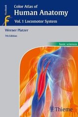 Color Atlas Of Human Anatomy: Vol 1. Locomotor System 7Th Edition, Volume 1, Locomotor System kaina ir informacija | Enciklopedijos ir žinynai | pigu.lt