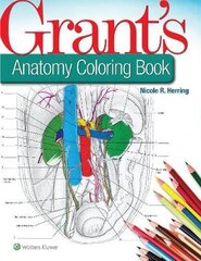 Grant's Anatomy Coloring Book цена и информация | Книжки - раскраски | pigu.lt