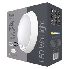 Светодиодные потолочный и настенный светильник IP54 14W WW Pir цена и информация | Потолочные светильники | pigu.lt