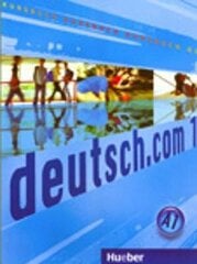 Deutsch.com: Kursbuch 1 цена и информация | Пособия по изучению иностранных языков | pigu.lt