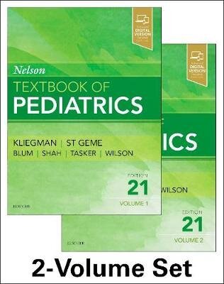 Nelson Textbook Of Pediatrics, 2-Volume Set 21St Revised Edition kaina ir informacija | Enciklopedijos ir žinynai | pigu.lt
