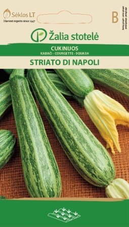 Cukinijos Striato di Napoli kaina ir informacija | Daržovių, uogų sėklos | pigu.lt