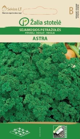 Sėjamosios petražolės Astra цена и информация | Daržovių, uogų sėklos | pigu.lt