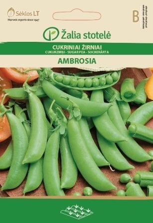 Cukriniai žirniai Ambrosia цена и информация | Daržovių, uogų sėklos | pigu.lt