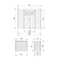 Medinis sodo namelis Timbela M311 - A200 x 204 x 142 cm, rudas цена и информация | Sodo nameliai, malkinės, pastogės | pigu.lt