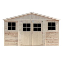 Timbela деревянный садовый домик/кров для инструментов М332 цена и информация | Timbela Товары для сада | pigu.lt