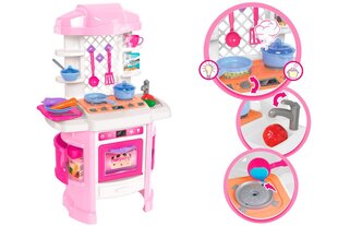 Virtuvėlė su garsais ir garų efektu, 81 cm kaina ir informacija | Žaislai mergaitėms | pigu.lt