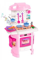 Virtuvėlė su garsais ir garų efektu, 81 cm kaina ir informacija | Žaislai mergaitėms | pigu.lt
