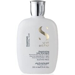 Žvilgesio plaukams suteikiantis šampūnas AlfaParf Milano Diamond Illuminating Low, 250 ml kaina ir informacija | Šampūnai | pigu.lt
