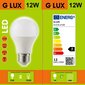 LED lemputės G.LUX GR-LED-A60-12W 4000K, 10vnt. Pakuotė kaina ir informacija | Elektros lemputės | pigu.lt