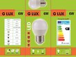 LED lemputės G.LUX GR-LED-G45-E27-6W-3000K, 10vnt. Pakuotė kaina ir informacija | Elektros lemputės | pigu.lt