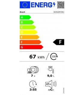 Bosch SCE52M75EU kaina ir informacija | Indaplovės | pigu.lt