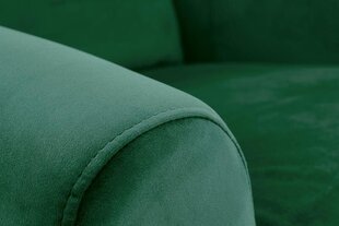 Fotelis Halmar Agustin 2, žalias цена и информация | Кресла в гостиную | pigu.lt