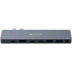 Canyon Multiport Docking Station with 8 port kaina ir informacija | Canyon Kompiuterinė technika | pigu.lt