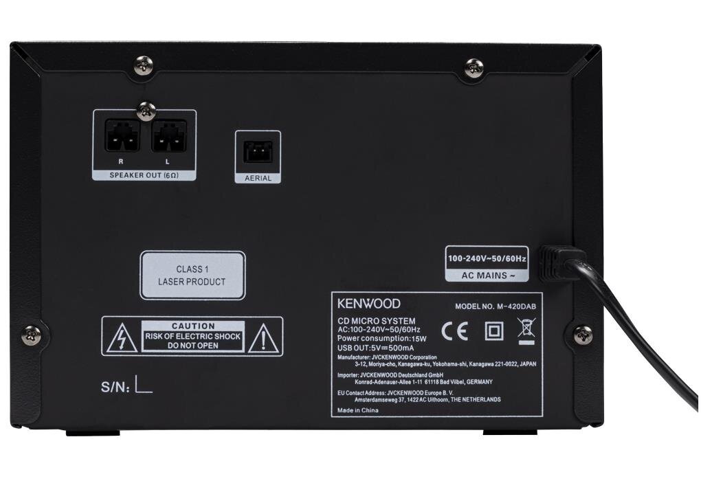 Kenwood M-420DAB kaina ir informacija | Garso kolonėlės | pigu.lt