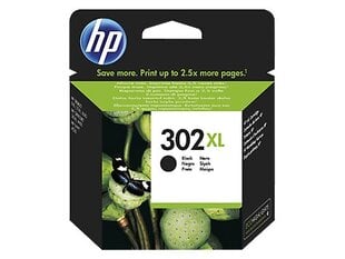 Чернильный картридж Hp No.302XL (F6U68AE), черный цена и информация | Картриджи для струйных принтеров | pigu.lt