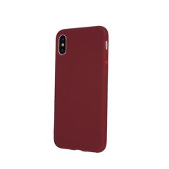 Mocco Ultra Slim Soft Matte 0.3 mm Матовый Силиконовый чехол для Samsung Galaxy A21 Темно Красный цена и информация | Чехлы для телефонов | pigu.lt