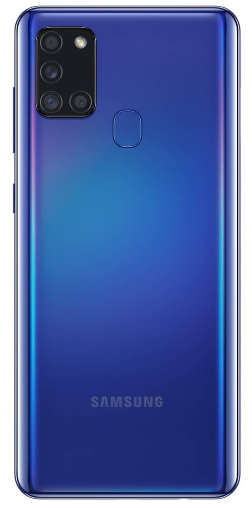 Samsung Galaxy A21s, 32 GB, Dual SIM, Blue цена и информация | Mobilieji telefonai | pigu.lt