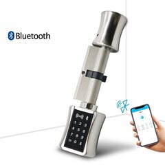 Электронный цилиндр TTLOCK Bluetooth60/40T цена и информация | Дверные замки | pigu.lt