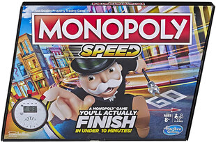 Stalo žaidimas Monopoly Speed kaina ir informacija | Stalo žaidimai, galvosūkiai | pigu.lt