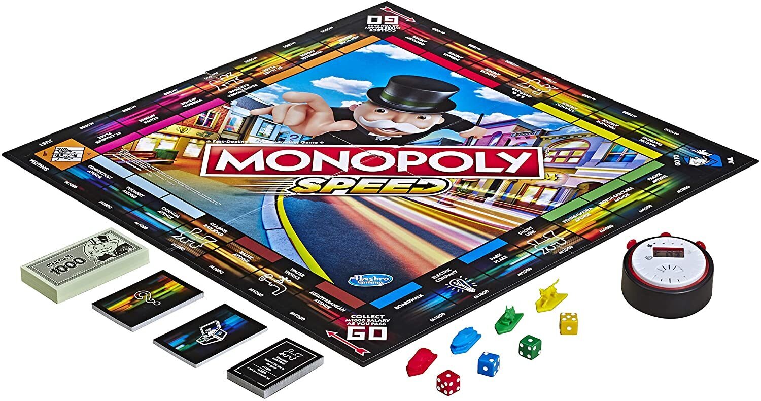 Stalo žaidimas Monopoly Speed kaina ir informacija | Stalo žaidimai, galvosūkiai | pigu.lt