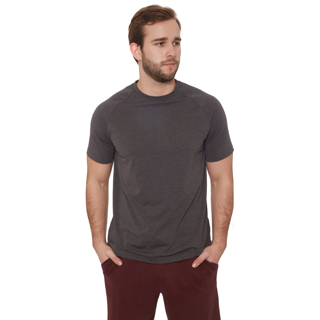 Vyriški marškinėliai Wave FHM, tamsiai pilki kaina ir informacija | Sportinė apranga vyrams | pigu.lt