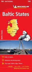 Kelių žemėlapis, Michelin, Baltijos šalys kaina ir informacija | Kelionių vadovai, aprašymai | pigu.lt