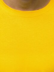 Vyriški marškinėliai šviesiai geltonos spalvos Loget kaina ir informacija | Vyriški marškinėliai | pigu.lt