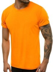 Футболка мужская Loget, оранжевая цена и информация | Мужские футболки | pigu.lt