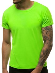 Футболка мужская Loget, зеленая цена и информация | Мужские футболки | pigu.lt