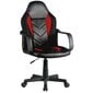 Žaidimų kėdė vaikams Nore F4G FG-C18, juoda/raudona kaina ir informacija | Biuro kėdės | pigu.lt