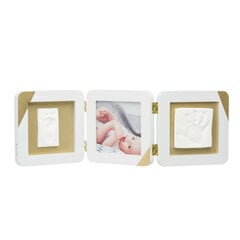Trigubas rėmelio su moliu rinkinys Baby Art Double kaina ir informacija | Antspaudai kūdikiams | pigu.lt