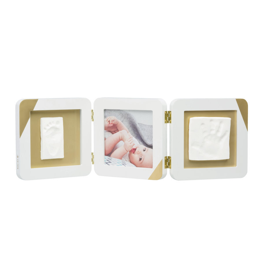 Trigubas rėmelio su moliu rinkinys Baby Art Double цена и информация | Antspaudai kūdikiams | pigu.lt