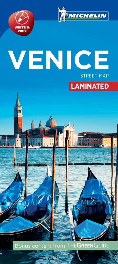 Miesto planas, Michelin, Venecija kaina ir informacija | Kelionių vadovai, aprašymai | pigu.lt
