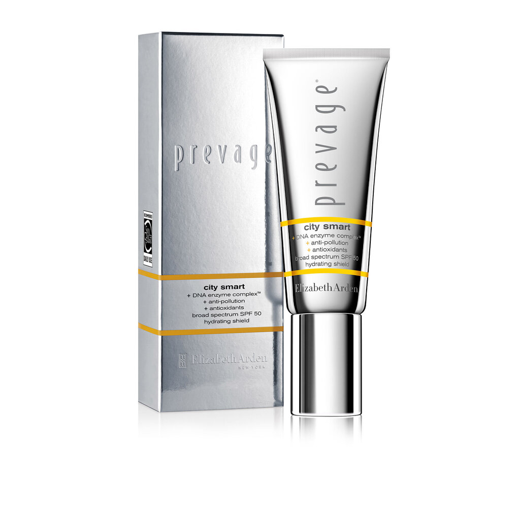 Apsauginis veido kremas nuo saulės ir miesto taršos Elizabeth Arden Prevage City Smart SPF50, 40 ml kaina ir informacija | Kremai nuo saulės | pigu.lt