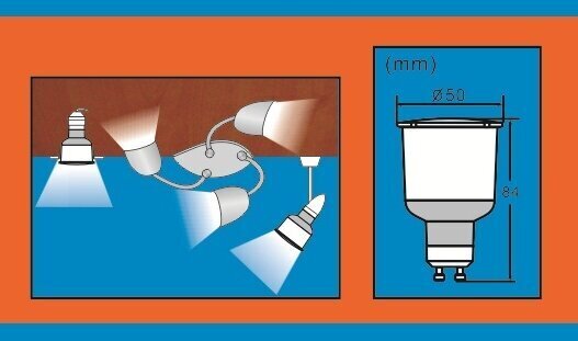 Energiją taupanti lemputė 11W pakuotė 10vnt G.LUX 11W GU10 Pakuotė kaina ir informacija | Elektros lemputės | pigu.lt