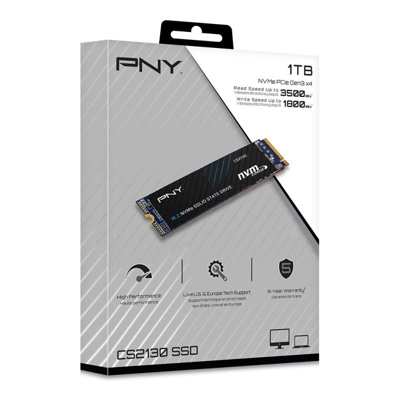 PNY Technologies M280CS2130-1TB-RB kaina ir informacija | Vidiniai kietieji diskai (HDD, SSD, Hybrid) | pigu.lt