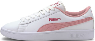 Sportiniai bateliai mergaitėms Puma Smash V2 L JR White, balta kaina ir informacija | Puma Batai vaikams ir kūdikiams | pigu.lt