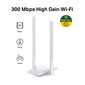 Mercusys High Gain Wireless USB Adapter MW300UH kaina ir informacija | Maršrutizatoriai (routeriai) | pigu.lt