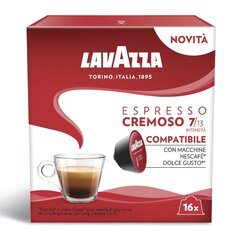 Lavazza Espresso Cremoso, 16 капсул для аппаратов Dolce Gusto. цена и информация | Кофе, какао | pigu.lt