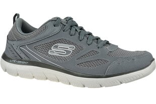 Кроссовки для мужчин Skechers 45, серые цена и информация | Кроссовки для мужчин | pigu.lt