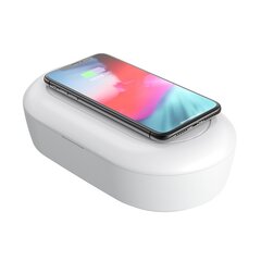 Devia Portable UV Disinfection Storage - Wireless Charger, Type C, 2A цена и информация | Аксессуары для телефонов | pigu.lt