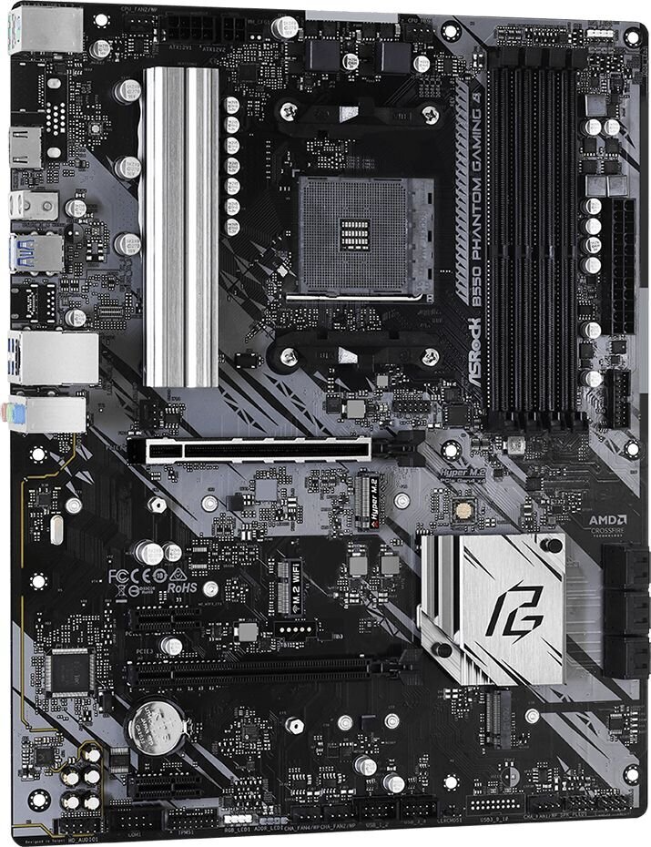 ASRock B550 Phantom Gaming 4 kaina ir informacija | Pagrindinės plokštės | pigu.lt