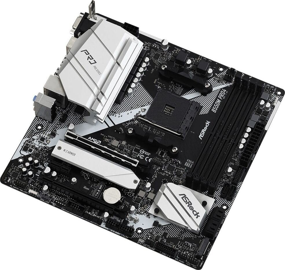 ASRock B550M PRO4 kaina ir informacija | Pagrindinės plokštės | pigu.lt