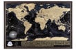 Nutrinamas pasaulio žemėlapis + Europos nutrinamas žemėlapis kaina ir informacija | Žemėlapiai | pigu.lt
