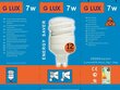 Energiją taupanti lemputė 7W pakuotė 10vnt G.LUX DSL 7W G9 Pakuotė kaina ir informacija | Elektros lemputės | pigu.lt