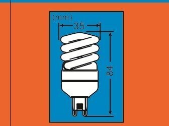 Energiją taupanti lemputė 11W pakuotė 10vnt G.LUX DSL 11W G9 Pakuotė цена и информация | Elektros lemputės | pigu.lt