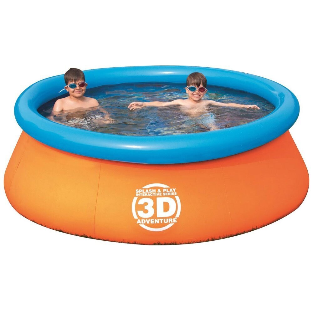 Baseinas Bestway Splash & Play 3D 213x66 cm, be filtro kaina ir informacija | Baseinai | pigu.lt