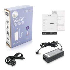 Mitsu 19V, 3.42A, 65W цена и информация | Зарядные устройства для ноутбуков	 | pigu.lt