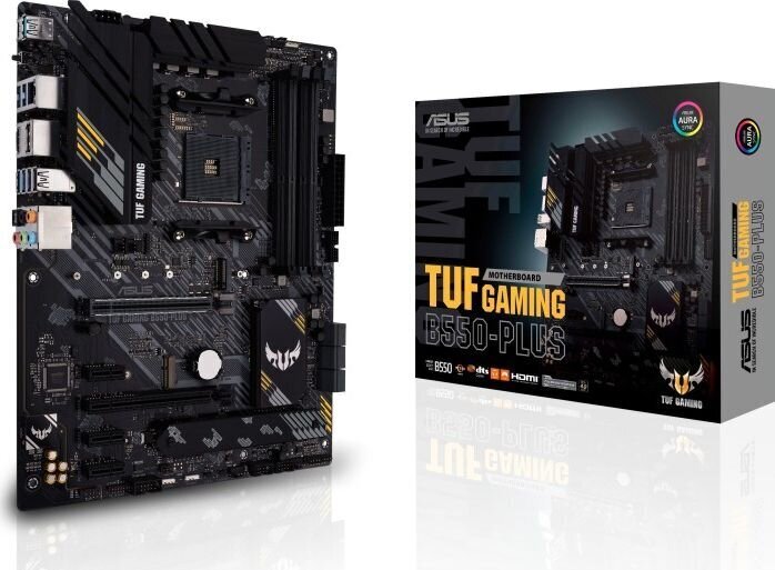 Asus TUF GAMING B550-PLUS kaina ir informacija | Pagrindinės plokštės | pigu.lt